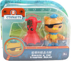 Octonauts Figurset: Kwazii & Vampyrbläckfisk