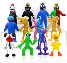 8-pack Rainbow Friends Figurer