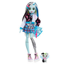 Monster High: Frankie Stein med Tillbehör och Husdjur