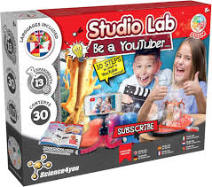 Science4you Be a Youtuber Startpaket för Barn 8+