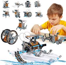 STEM Leksak: Solrobot 12-i-1 Pedagogiskt Set