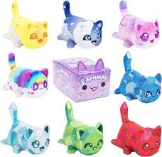 APHMAU MeeMeows Mystiska Kattplushies - 4 Samlarfigurer