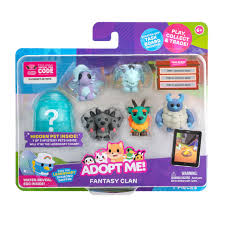 Adopt Me! Fantasy Clan Wave 2 - Svart Samlarleksak för Barn 6+