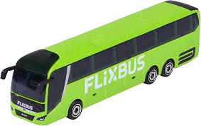 Majorette – MAN Lion's Coach L Flixbus - Frihjulsleksaksbuss