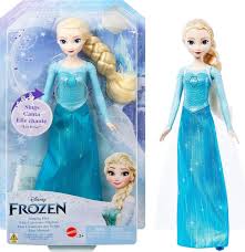 Disney Frozen Elsa: Elegant Uppvaknande Docka