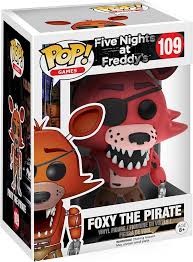 Funko POP! FNAF: Foxy Piraten - Samlarfigur